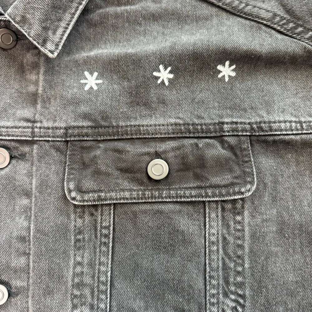 ASOS Black Western Denim Vest - Sweet Cowboy Blues - Picture 6 of 14